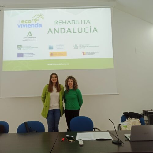 La Mancomunidad organiza en Aguilar de la Frontera una jornada informativa sobre las subvenciones del Plan Ecovivienda